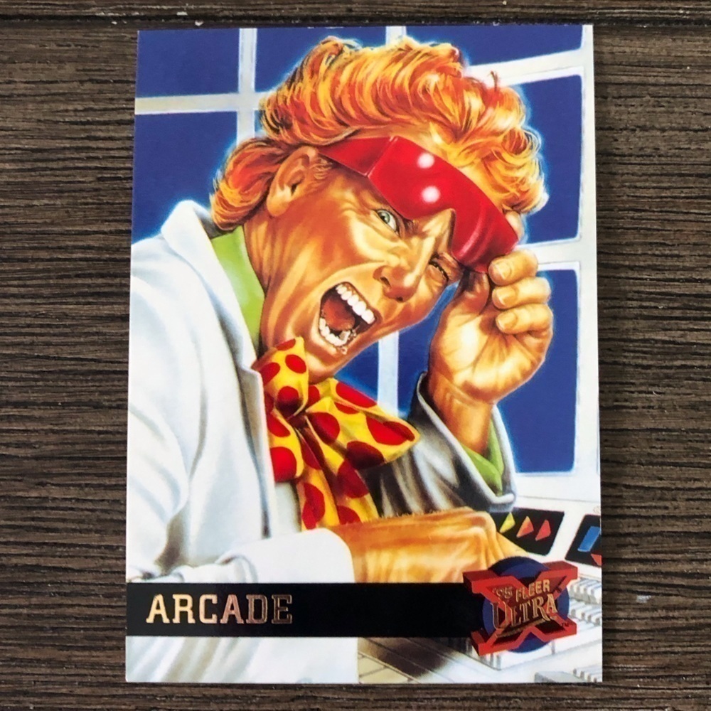 X-Men ’95 Fleer Ultra trading card: Arcade #3